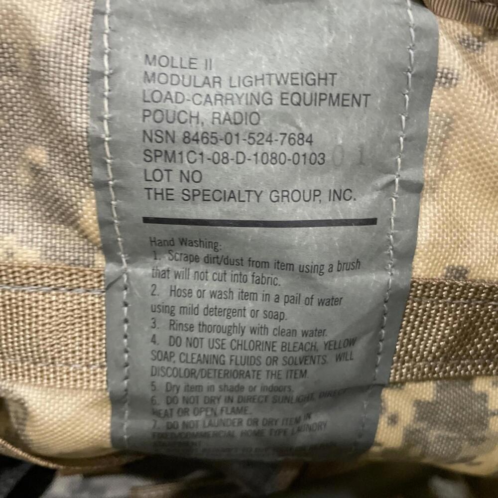 USA USGI MOLLE II 3L/100oz OCP HYDRATION SYSTEM CARRIER w/ Canteen HYDRAMAX - Picture 14 of 14